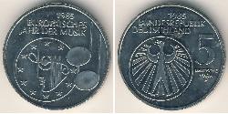 5 Mark Alemania Occidental (1949-1990)  