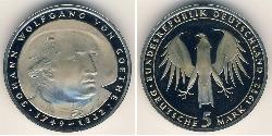 5 Mark Alemania Occidental (1949-1990)  