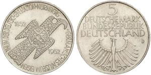 5 Mark Alemania Occidental (1949-1990)  