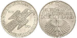 5 Mark Alemania Occidental (1949-1990)  