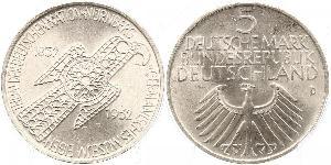 5 Mark Alemania Occidental (1949-1990)  