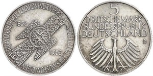 5 Mark Alemania Occidental (1949-1990)  