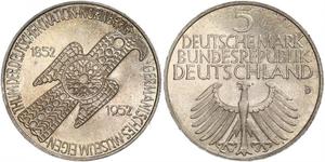 5 Mark Alemania Occidental (1949-1990)  