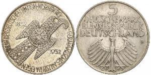 5 Mark Alemania Occidental (1949-1990)  