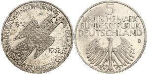 5 Mark Alemania Occidental (1949-1990)  