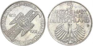 5 Mark Alemania Occidental (1949-1990)  