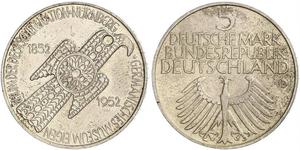 5 Mark Alemania Occidental (1949-1990)  