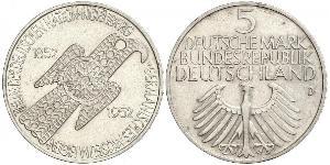 5 Mark Alemania Occidental (1949-1990)  