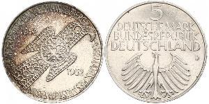 5 Mark Alemania Occidental (1949-1990)  