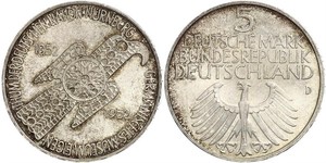 5 Mark Alemania Occidental (1949-1990)  