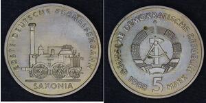 5 Mark Alemania Occidental (1949-1990)  