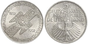 5 Mark Alemania Occidental (1949-1990)  