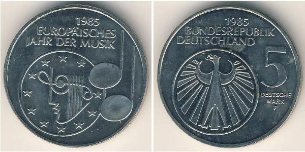 5 Mark Allemagne de l