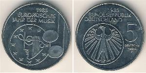 5 Mark Germania Ovest (1949-1990)  