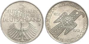 5 Mark Germania Ovest (1949-1990)  