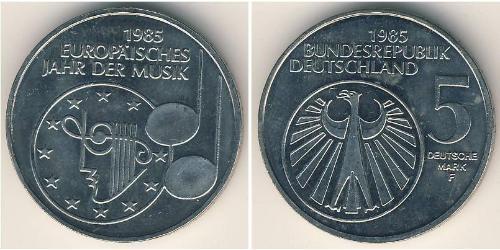 5 Mark Germania Ovest (1949-1990)  