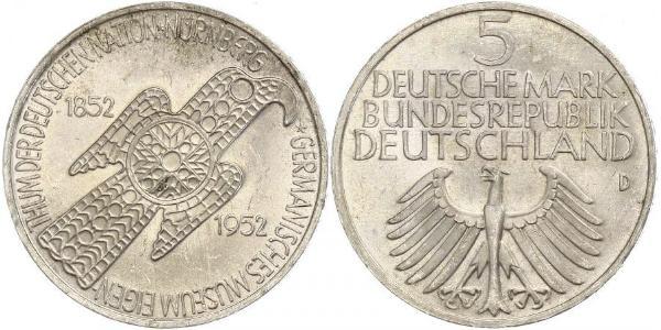 5 Mark Germania Ovest (1949-1990)  