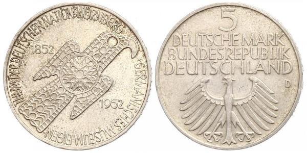 5 Mark Germania Ovest (1949-1990)  