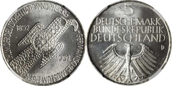 5 Mark Germania Ovest (1949-1990)  