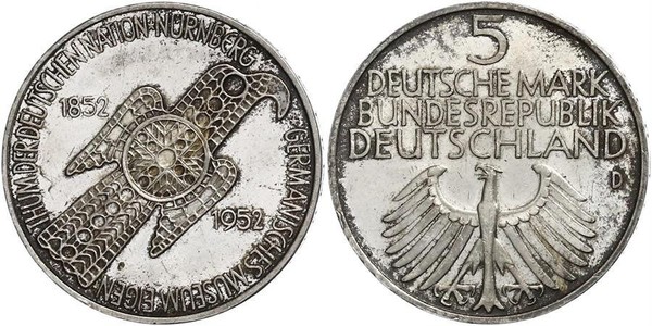 5 Mark Geschichte der Bundesrepublik Deutschland (1949-1990)  