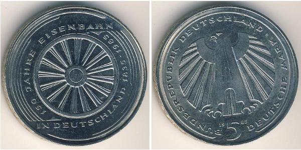 5 Mark Geschichte der Bundesrepublik Deutschland (1949-1990)  