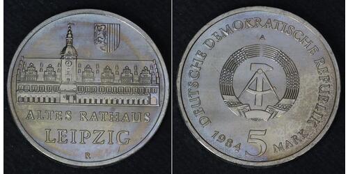 5 Mark República Democrática Alemana (1949-1990)  