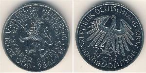 5 Mark West Germany (1949-1990)  