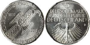 5 Mark West Germany (1949-1990)  