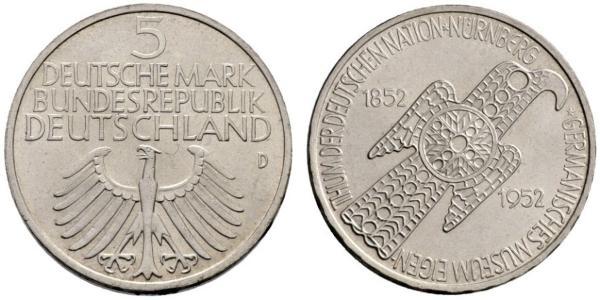 5 Mark West Germany (1949-1990)  