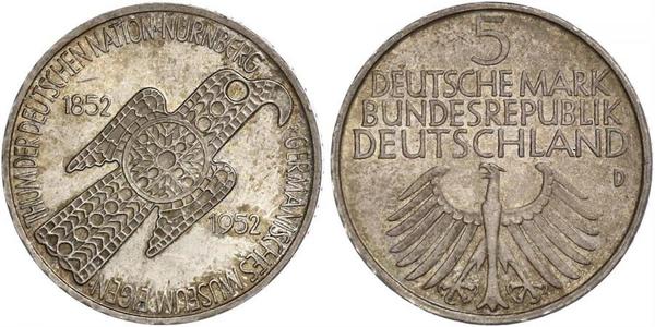 5 Mark West Germany (1949-1990)  