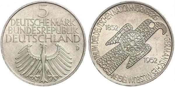 5 Mark West Germany (1949-1990)  