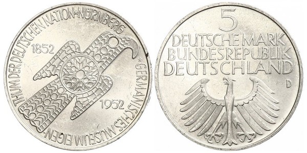 5 Mark West Germany (1949-1990)  