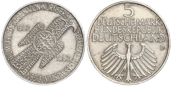 5 Mark West Germany (1949-1990)  