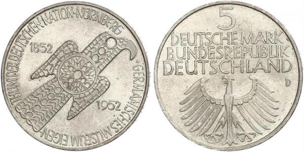 5 Mark West Germany (1949-1990)  