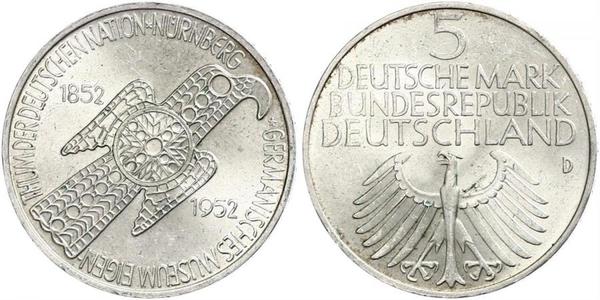 5 Mark West Germany (1949-1990)  