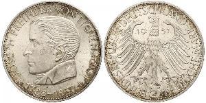 5 Mark 西德 (1949 - 1990) 銀 约瑟夫·冯·艾兴多夫