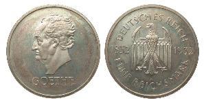 5 Mark / 5 Reichsmark Repubblica di Weimar (1918-1933) Argento 