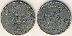 5 Ore Noruega Acero 