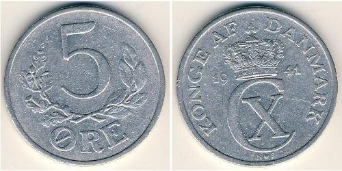 5 Ore Danimarca Alluminio 