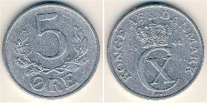5 Ore Denmark Aluminium 