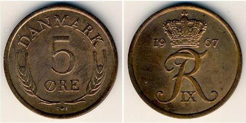 5 Ore Denmark Bronze 