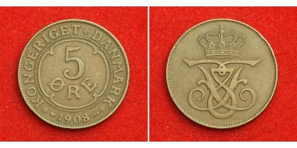 5 Ore Denmark Bronze 