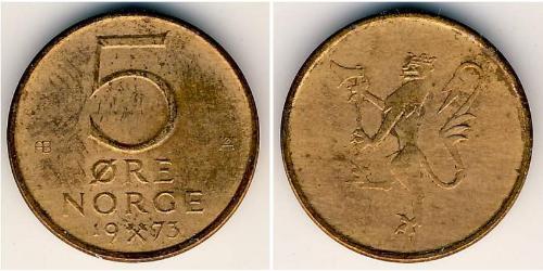5 Ore Norvège Bronze 