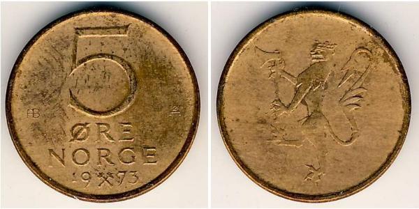 5 Ore Norway Bronze 