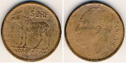 5 Ore Norwegen Bronze 