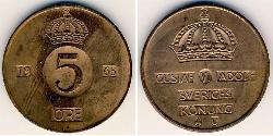 5 Ore Schweden Bronze 