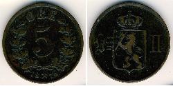 5 Ore Norway Copper 