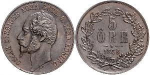 5 Ore Suède Cuivre 