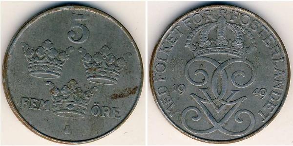 5 Ore Sweden Steel 