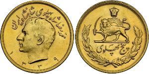 5 Pahlavi Iran Gold Mohammad Reza Pahlavi (1919-1980)